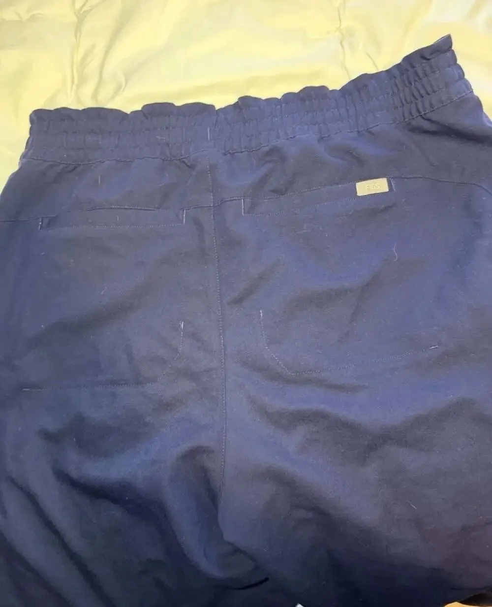 FIGS Technical Collection Jogger Scrub Pants Navy Blue Size XL/T